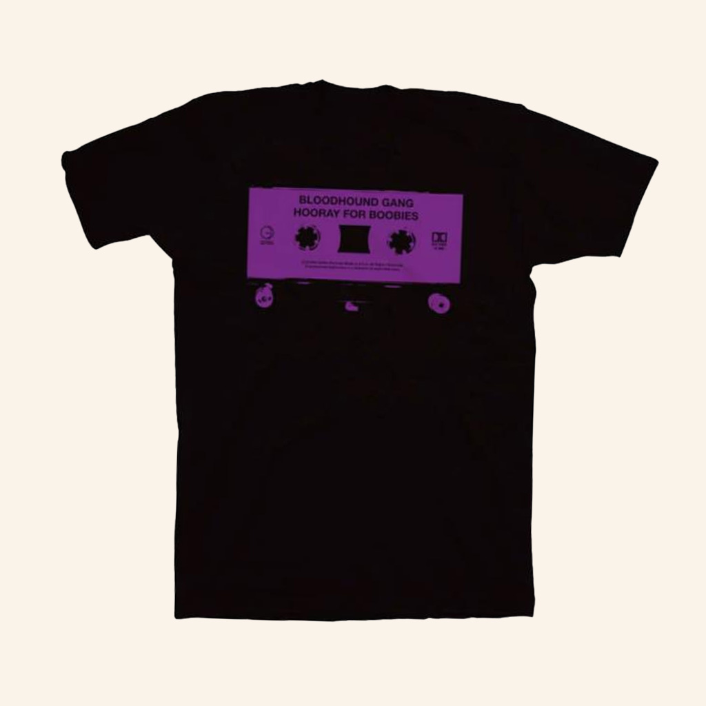 Bloodhound Gang Merch Cassette T-Shirt Birthday Ideas For Fans