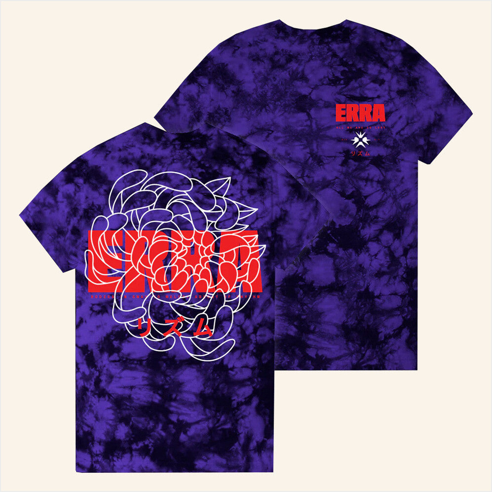 Blossom Purple Dye T-Shirt Erra Merch Birthday Gifts For Brother Gifts For Besties