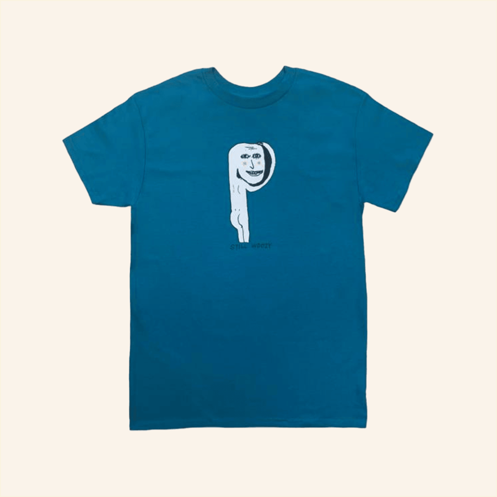 Blue Butt T-Shirt Still Woozy Merch Present For Friends BFF Birthday Gifts Ideas