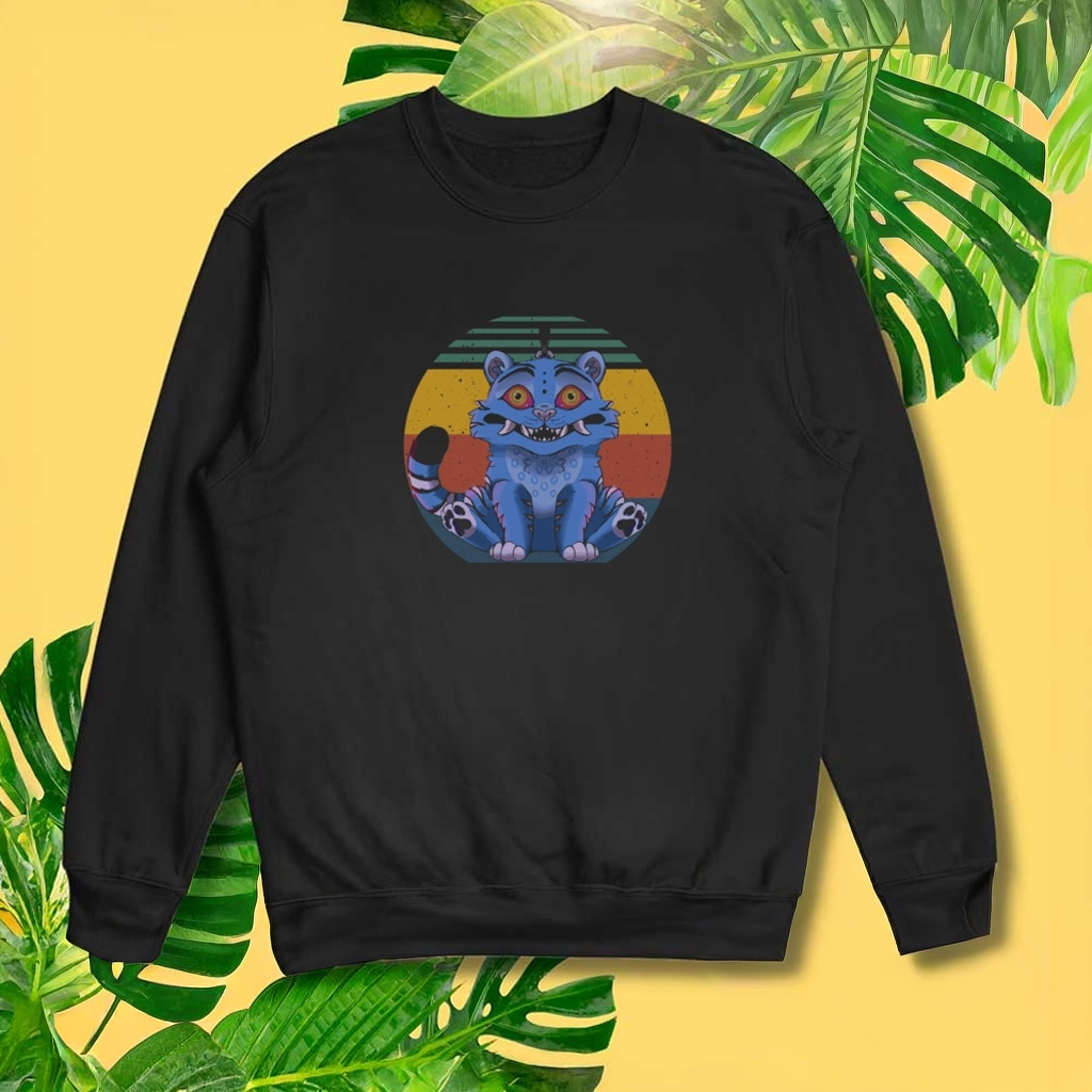Blue Tiger And Magpie Jinus Pets From Kpop Demon Hunter Sweatshirt Fan Merch Friends Gift