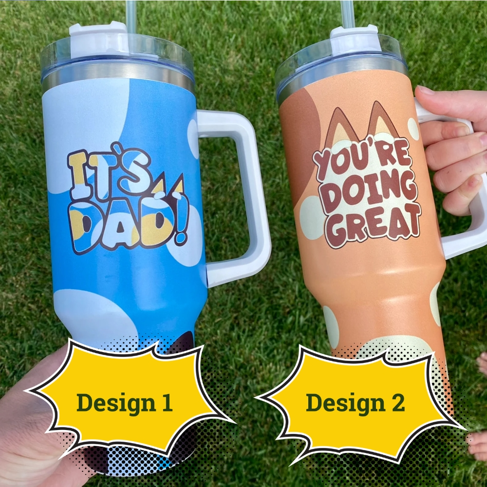 Bluey Stanley Tumber Bluey Merch Father's Day Presents For Dad Ideas 2025
