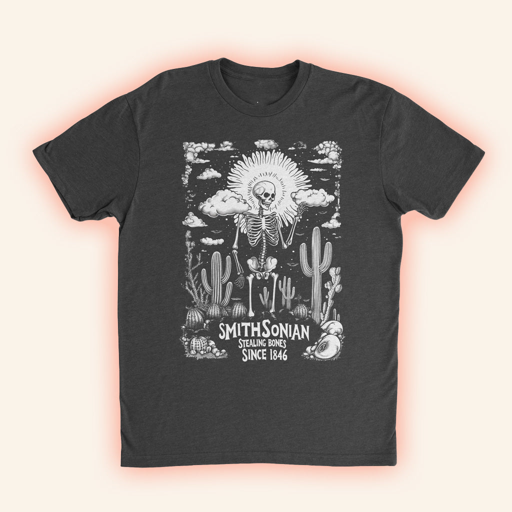 Blurry Creatures Merch Smithsonian Stealinï¿½ Bones Shirt Gifts For Father