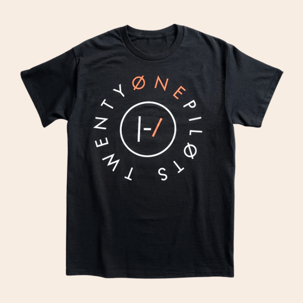 Blurryface Logo T-Shirt Twenty One Pilots Merch Birthday Gifts For Dad Who Have Everything