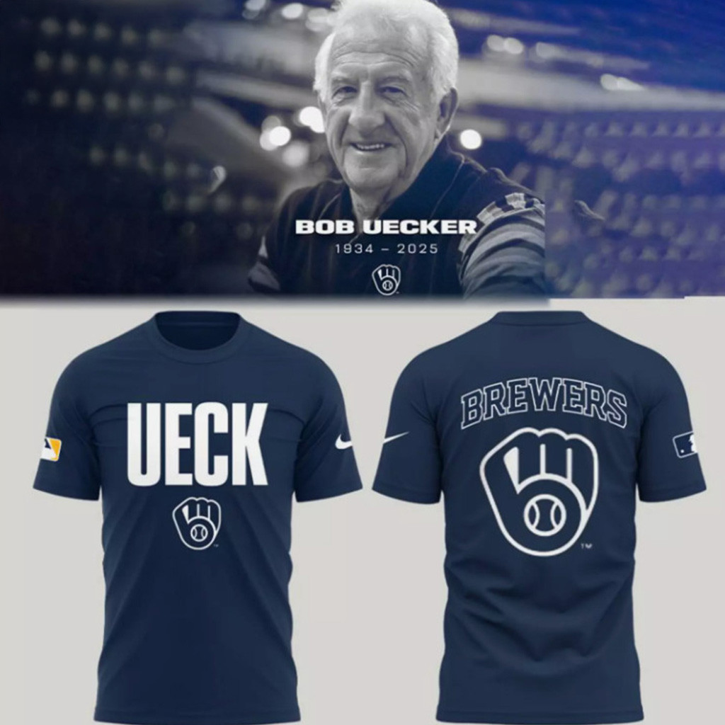 Bob Uecker Shirt UECK Milwaukee Brewers T-Shirt Baseball Lover Gift Ideas