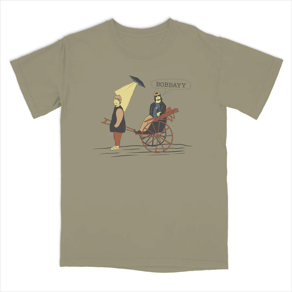 Bobby Khaki T-Shirt Theo Von Merch Birthday Gift Ideas Christmas Presents