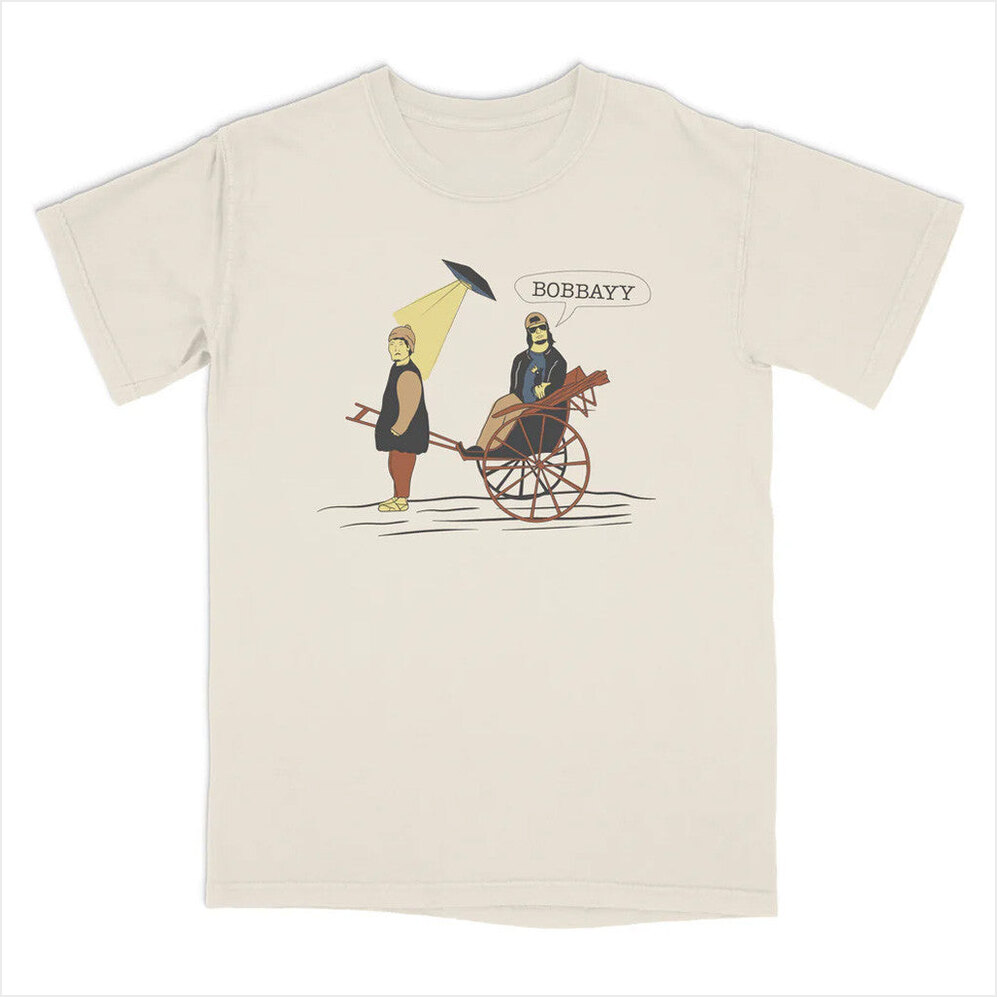 Bobby Khaki T-Shirt Theo Von Merch Birthday Gifts For Husband Gifts For Best Friend