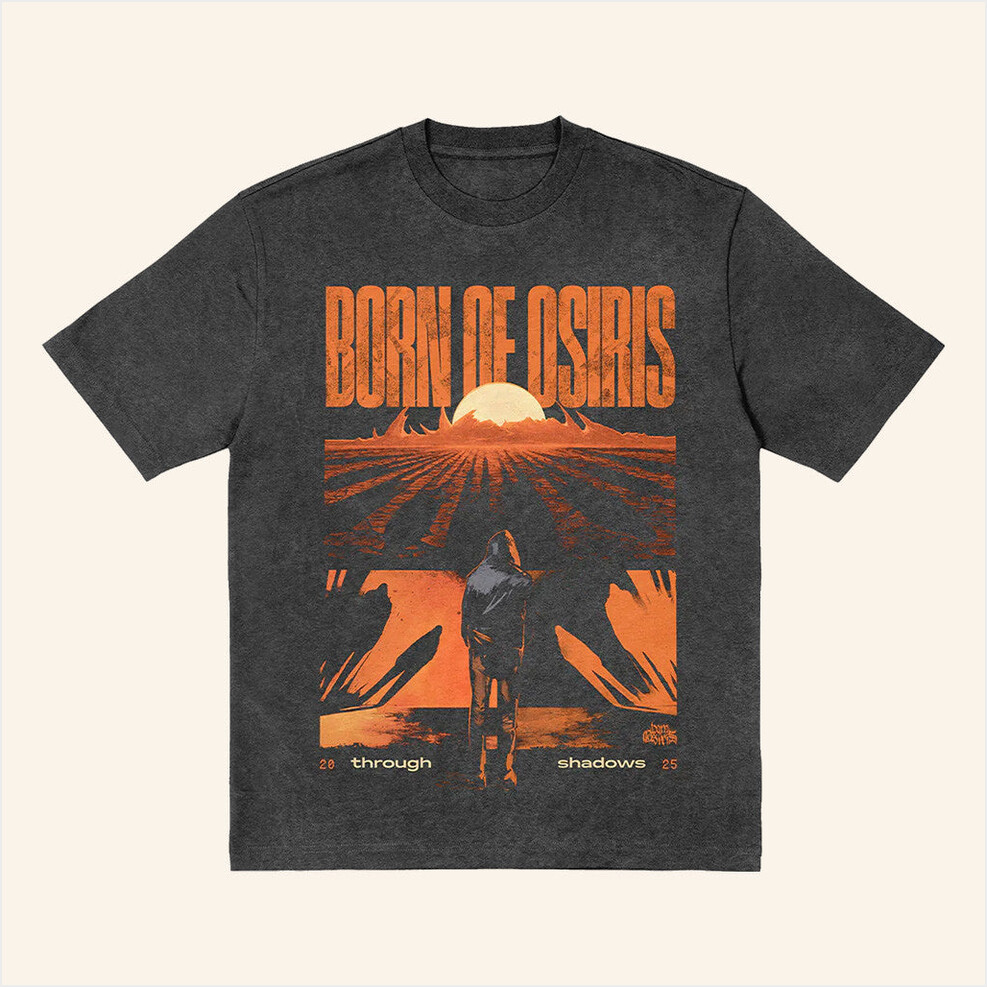Born Of Osiris Burning Light T-Shirt Sumerian Records Merch Birthday Gifts For Boyfriend
