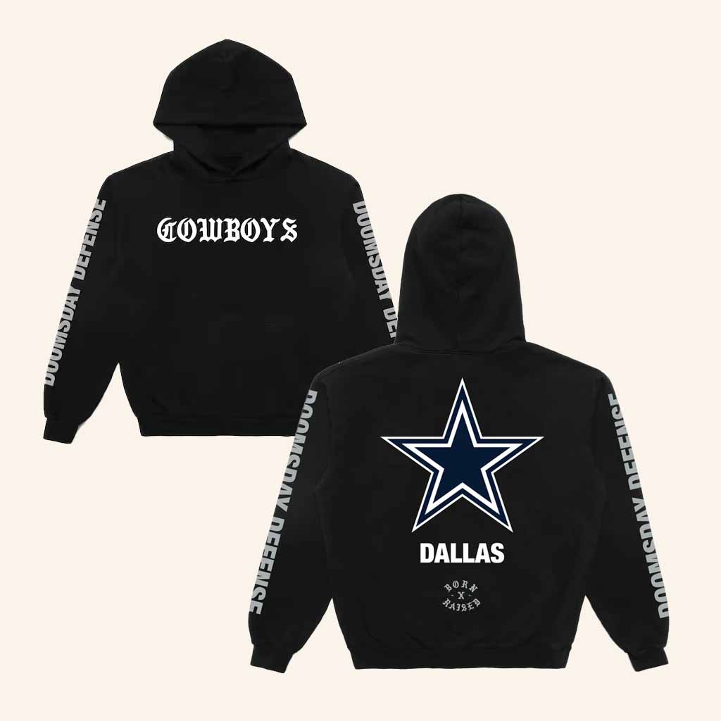 Born Raised Merch Born X Raised Cowboys Classic Hoodie Best Gifts For Him