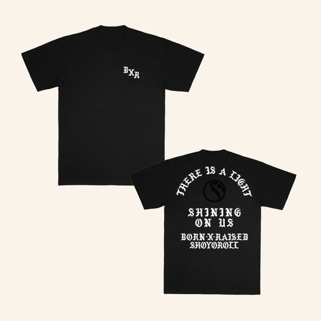 Born X Raised Merch Born X Raised Shoyoroll Memorial Black T-Shirt Gift Ideas For Boyfriend