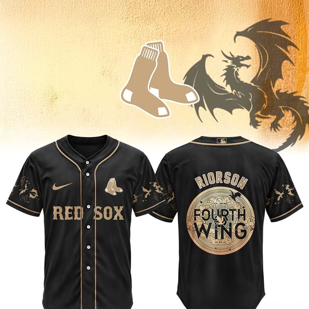 Boston Red Sox Fourth Wing Night Jersey Shirt Gift For Men