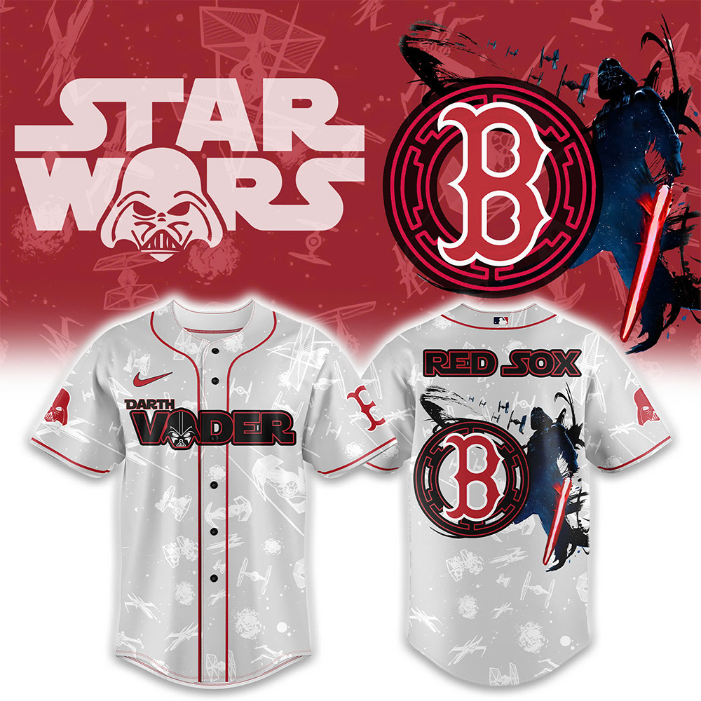 Boston Red Sox x Star Wars Night 2025 Baseball Jersey Baseball Player Gift Ideas