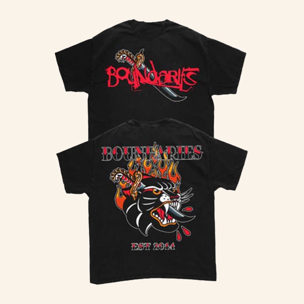 Boundaries Merch Panther Shirt Gift Ideas For Husband