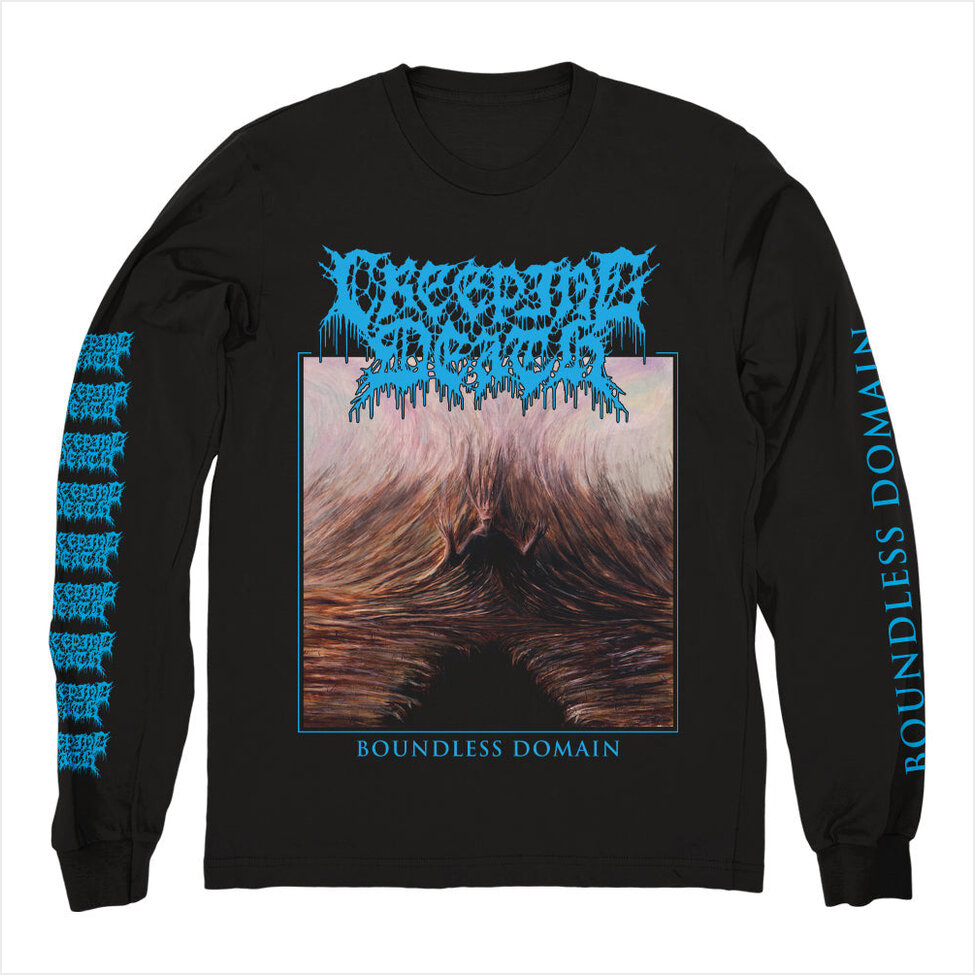 Boundless Domain Long Sleeve Shirt Creeping Death Merch Creeping Death Shirt Father's Day Gifts For Metal Music Lovers