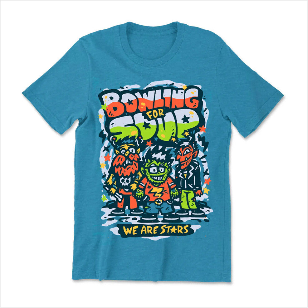 Bowling For Soup We Are Stars T-Shirt Bandwear Merch Birthday Gifts For Friends
