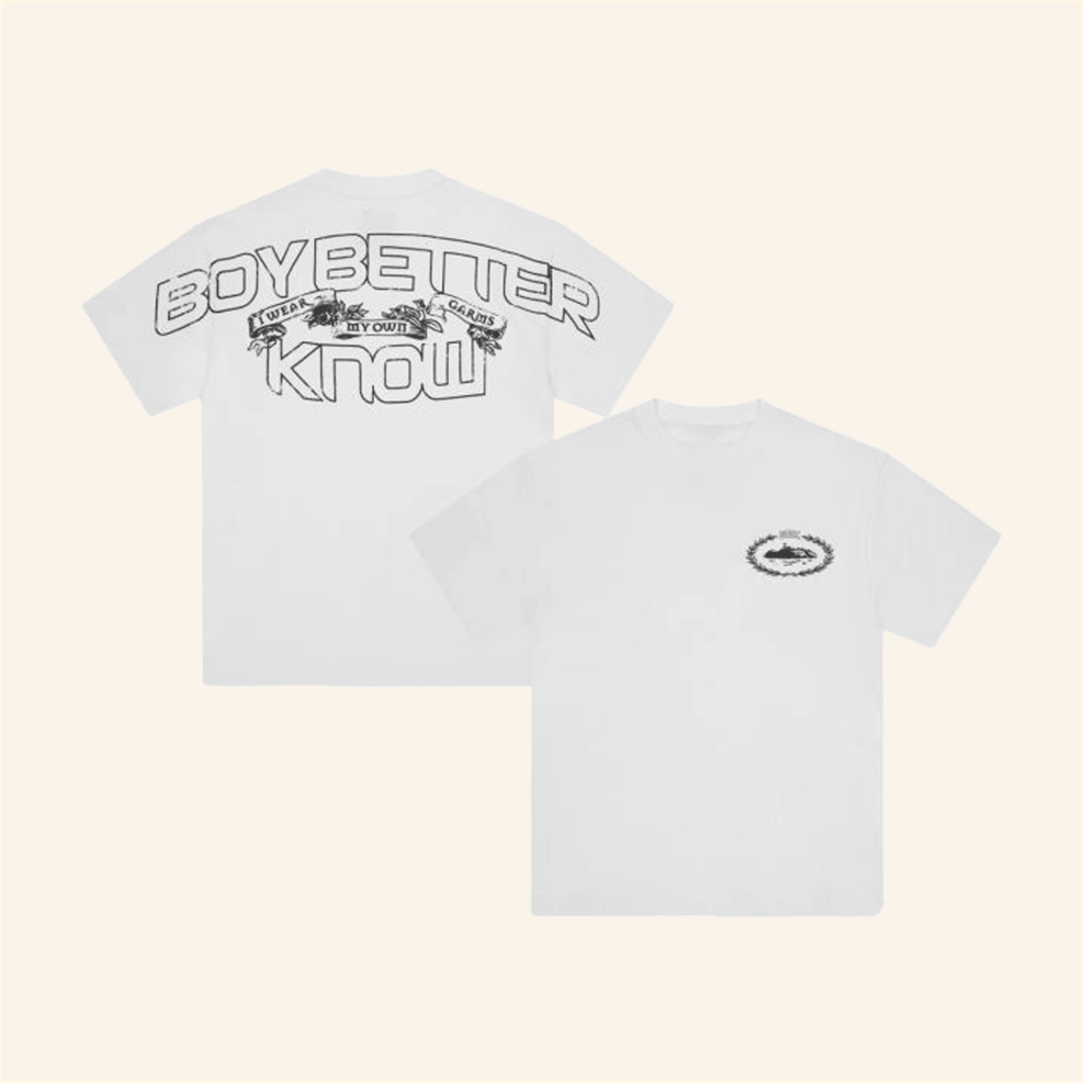 Boy Better Know Royale T-Shirt CRTZRTW Merch White BFF Birthday Gifts Ideas Christmas Presents