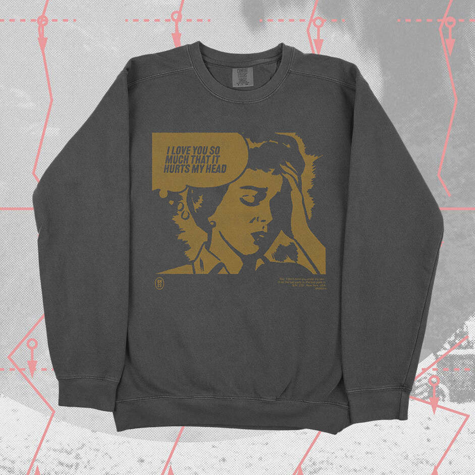 Brand New Band Merch Sweatshirt I Love You So Much Crewneck Gifts For Music Fan Gifts For Fans