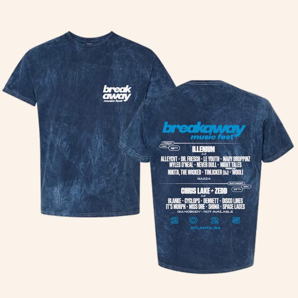 Breakaway Music Festival Merch 2025 Tour Atlanta T-Shirt Gifts For Him