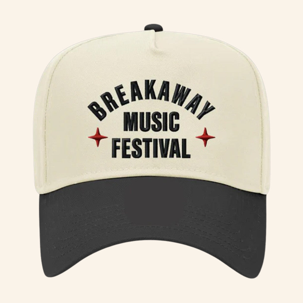 Breakaway Music Festival Merch 2025 Tour Breakaway Music Festival Hat Embroidered Gifts For Fan