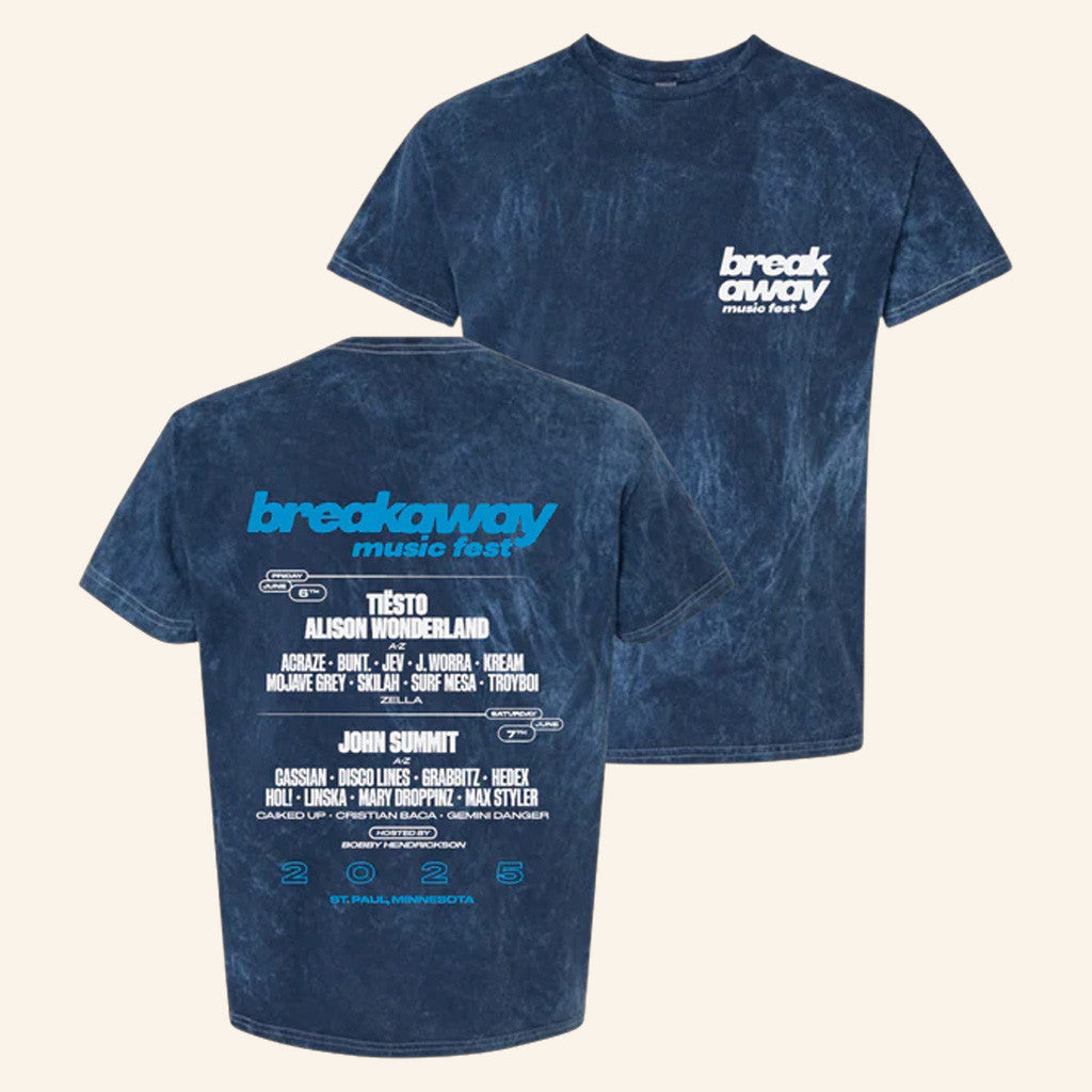Breakaway Music Festival Merch 2025 Tour Shirt Michigan 2025 T-Shirt Fan Clothing