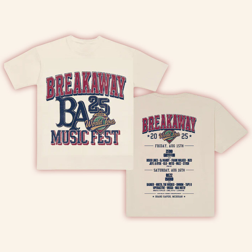 Breakaway Music Festival Merch 2025 Tour Shirt Michigan 2025 T-Shirt Gifts For Music Lovers
