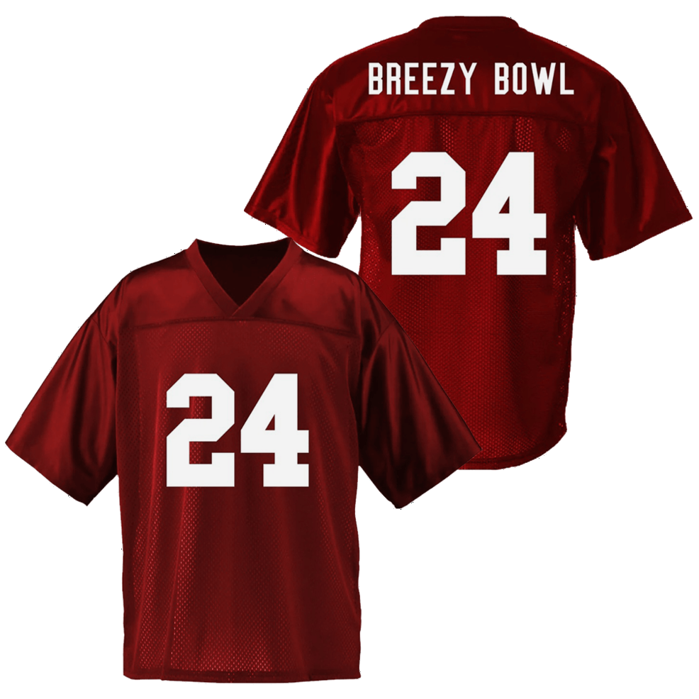 Breezy Bowl Jersey 24 Chris Brown Merch Father's Day Gifts For Husband Gifts For Best Friend