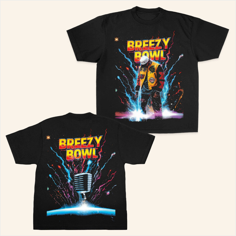 Breezy Bowl T-Shirt Chris Brown Merch Birthday Gifts For Music Fans Best Friend Gifts