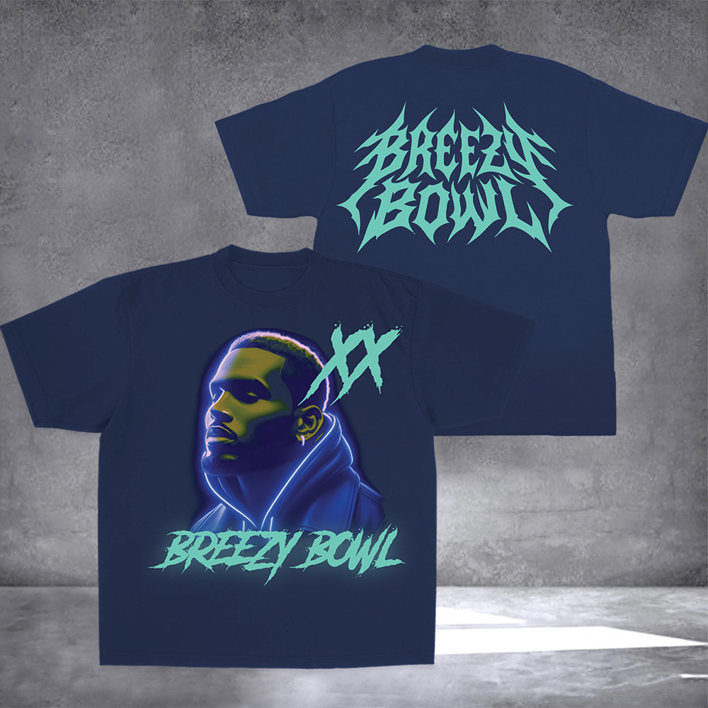 Breezy Bowl Xx Neon Lights Shirt Gifts For Someone Who Likes Music
