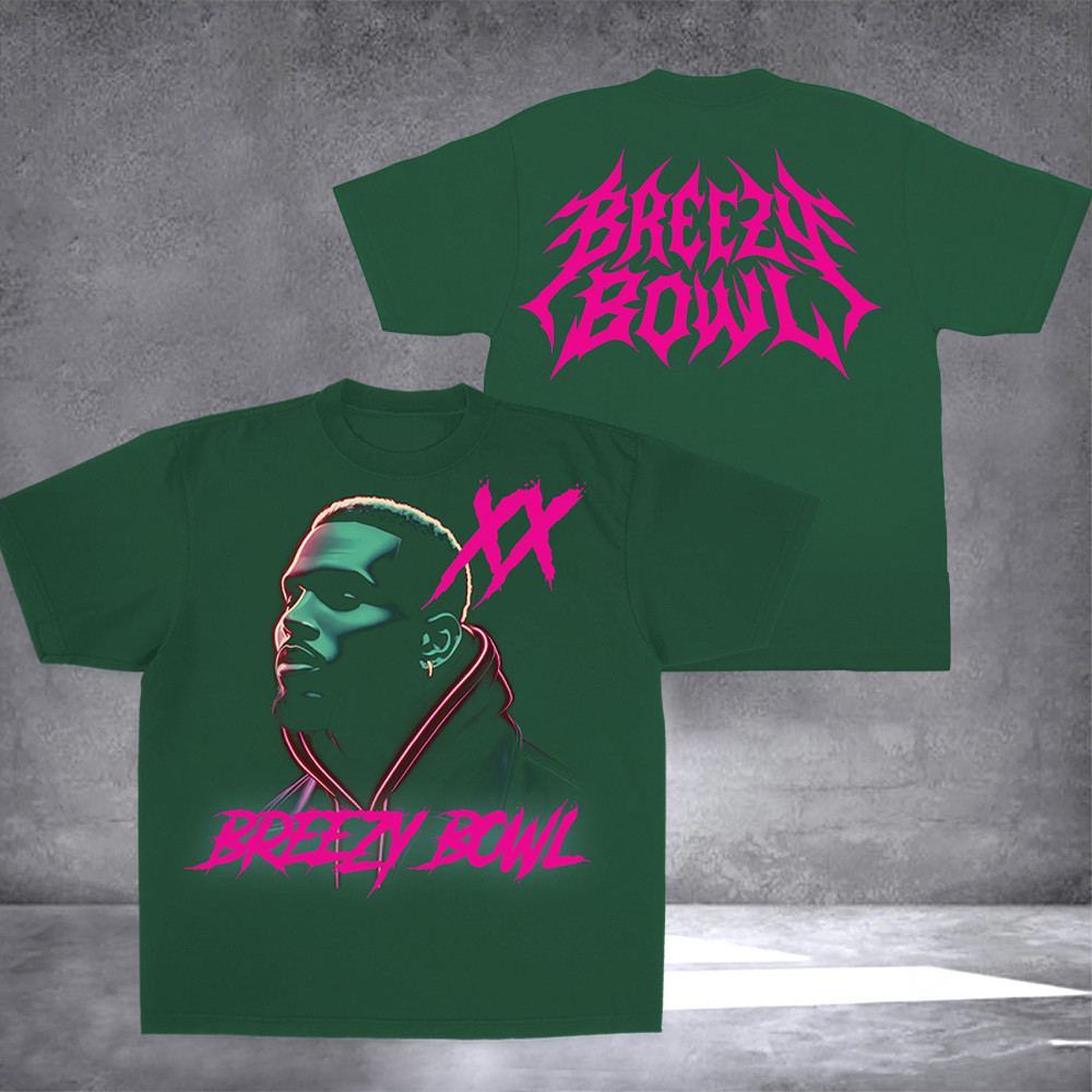 Breezy Bowl Xx Neon Lights Shirt Music Gift Ideas For Guys
