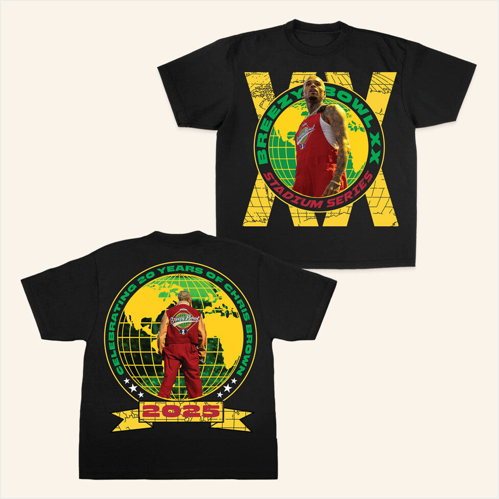 Breezy Bowl Xx Off The Grid T-Shirt Shop Chris Brown Merch Birthday Best Friend Gifts