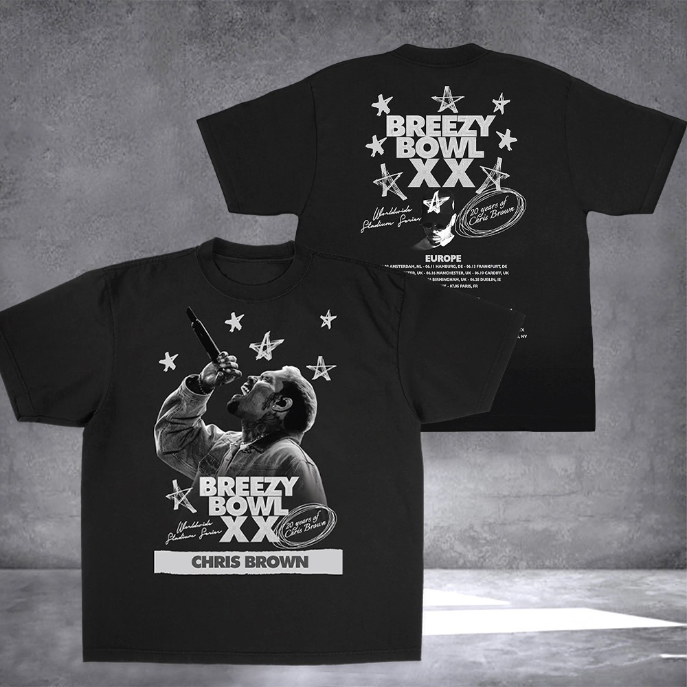 Breezy Bowl Xx Pregame Black Shirt Gifts For Music Lovers
