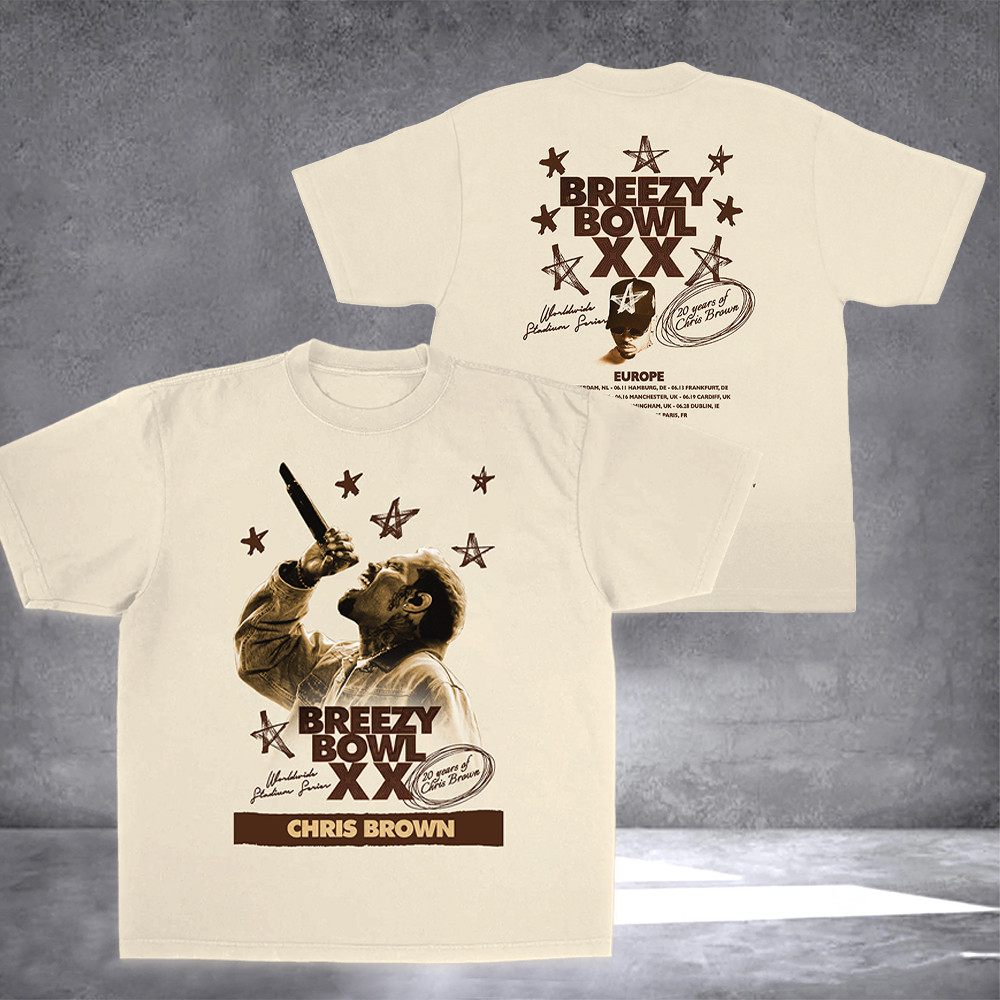 Breezy Bowl Xx Pregame Shirt Music Lover Gift Ideas For Him