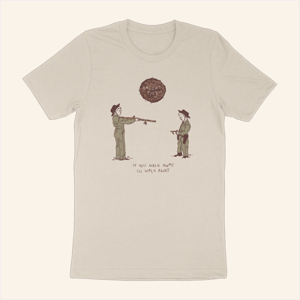 Bright Eyes Natural T-Shirt Bright Eyes Merch Best Birthday Gift Ideas Christmas Presents