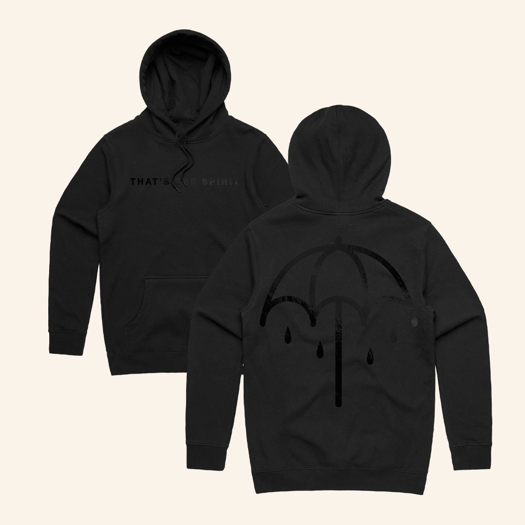 Bring Me The Horizon Merch That's The Spirit 10Th Anniversary Black Hoodie Fans Gifts