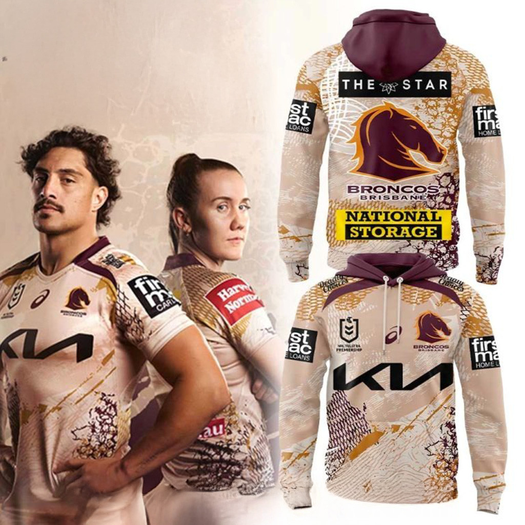 Brisbane Broncos Introducing Our 2025 Indigenous Hoodie Fan Merch Gifts For Him Her