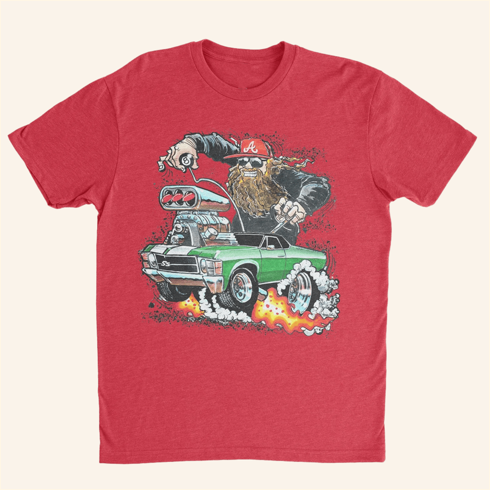 Brit Turner Comin In Hot Red T-Shirt Blackberry Smoke Merch Birthday Gifts For Best Friend