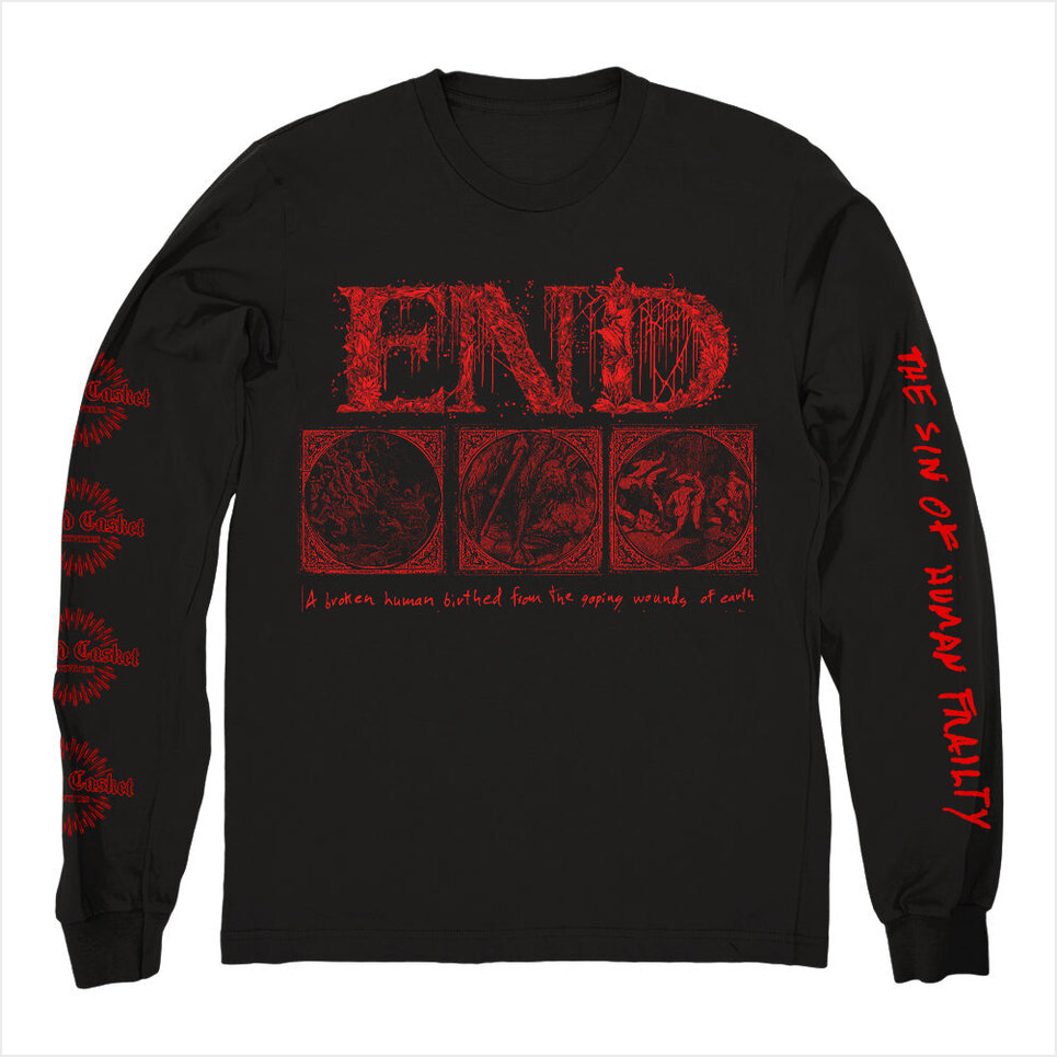 Broken Human Long Sleeve Shirt End Merch End Shirt Father's Day Birthday Gifts For Husband