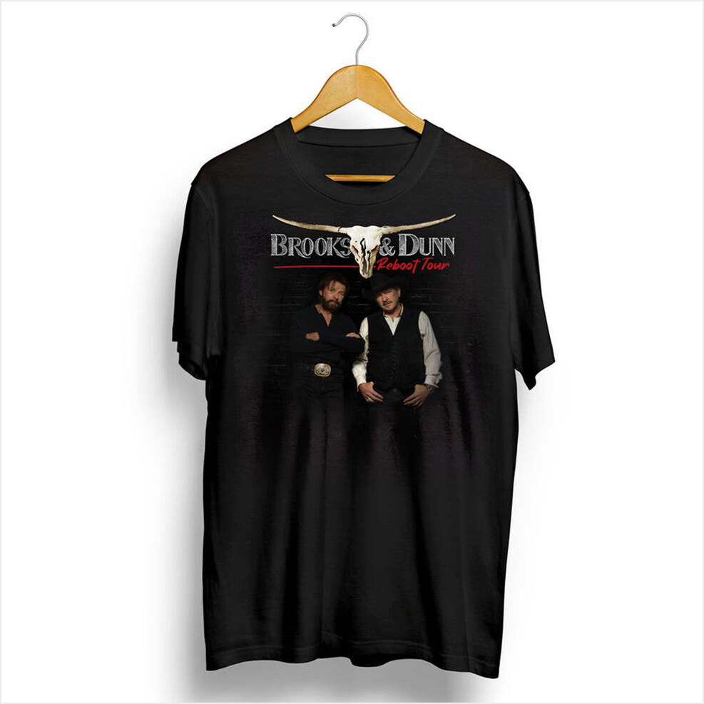 Brooks And Dunn Re-Boot 2024 Tour T-Shirt Brooks And Dunn Merch Birthday Gifts For Fans
