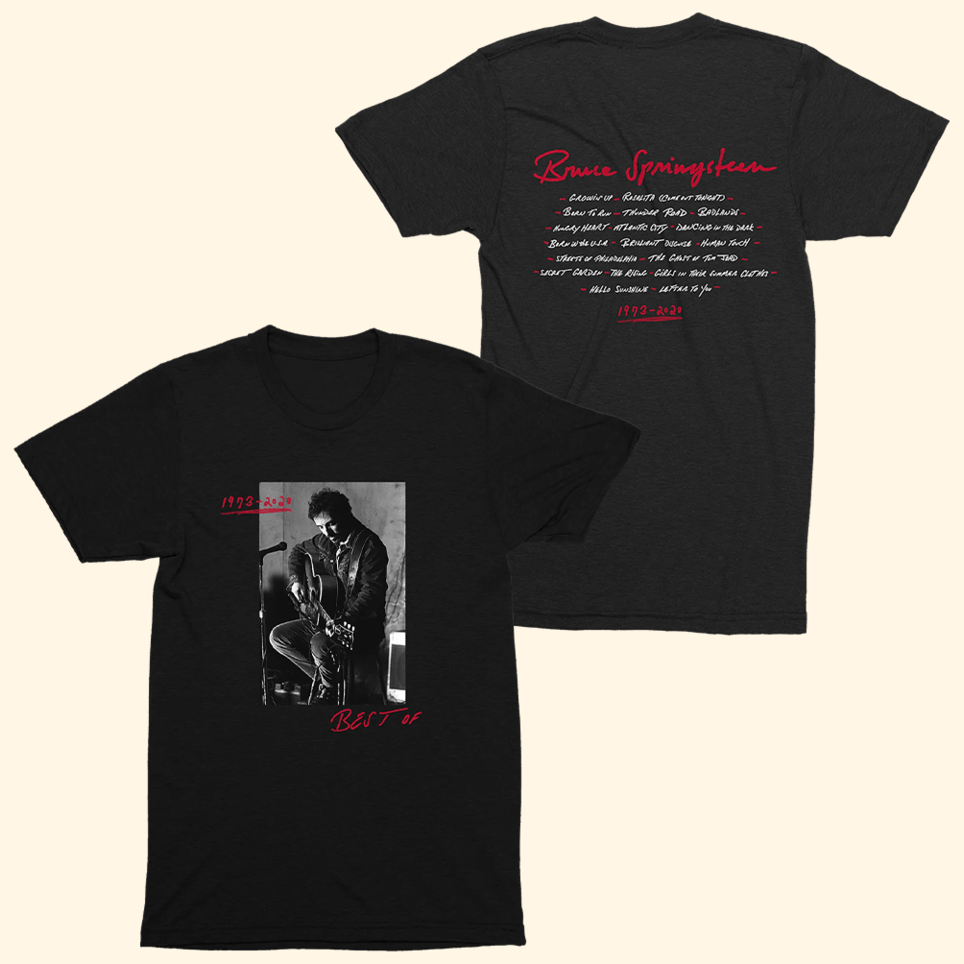 Bruce Springsteen T-Shirt Bruce Springsteen Merch Best Of Bruce Springsteen Tee Gifts For Dad