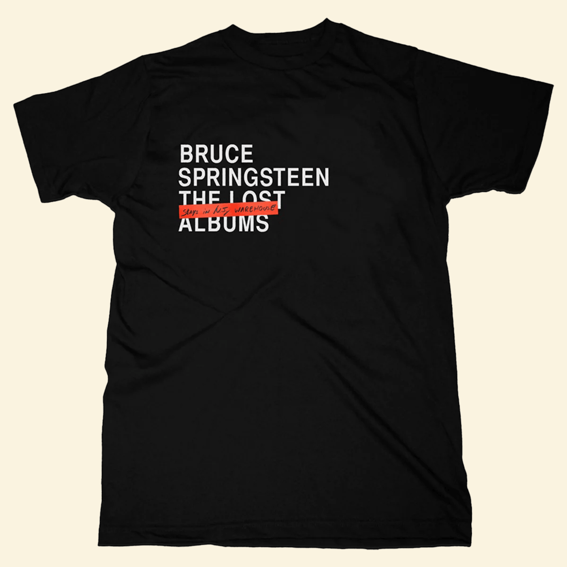 Bruce Springsteen T-Shirt Bruce Springsteen Merch The Lost Albums Tee Awesome Father's Day Gifts