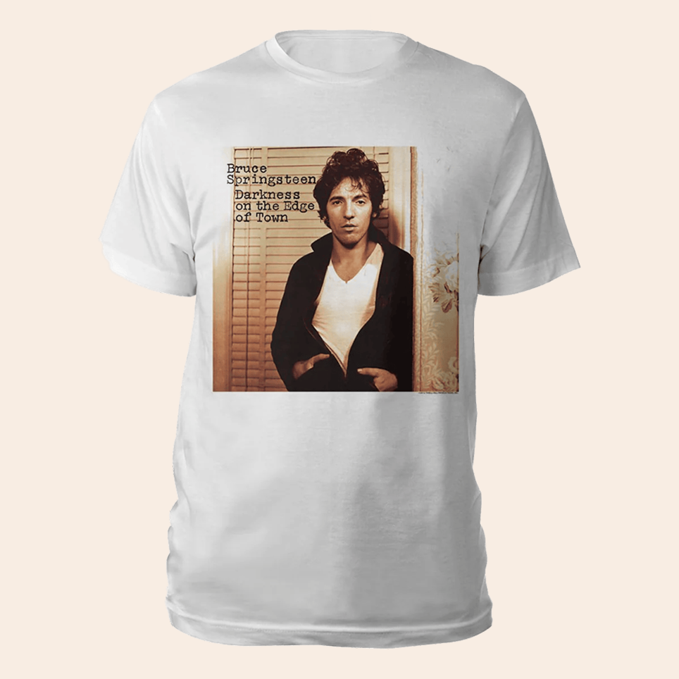 Bruce Springsteen T-Shirt Darkness On The Edge Of Town Tee Bruce Springsteen Merch Fans Gifts