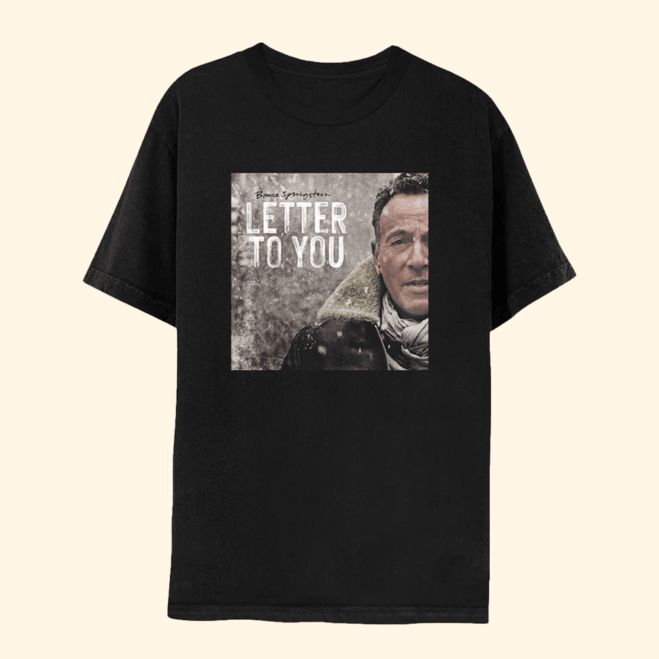 Bruce Springsteen T-Shirt Letter To You Album Cover Tee Bruce Springsteen Merch Husband Gifts