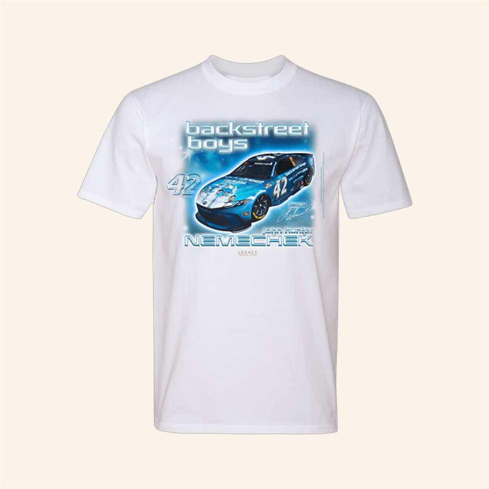 BSB X NASCAR T-Shirt Backstreet Boys Merch Birthday Gifts For Husband BFF Gifts Ideas