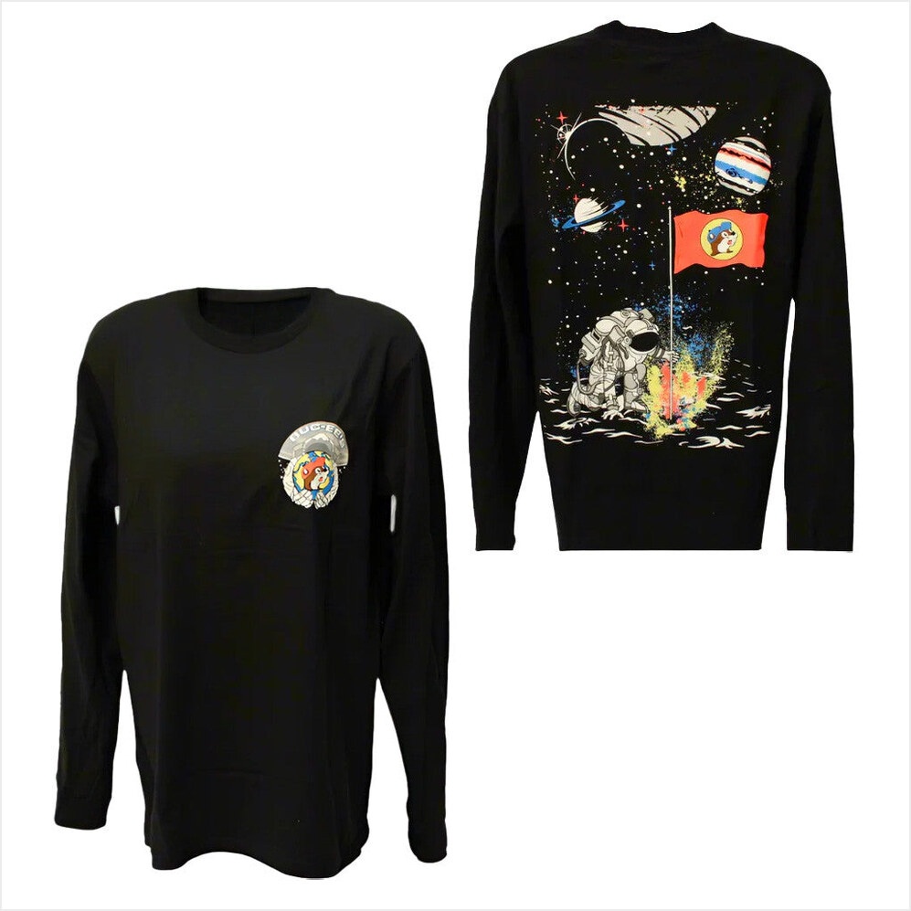 Buc-ee's Space Long Sleeve Shirt Buc Ee's Merch Best Friend Birthday Gifts Christmas Presents