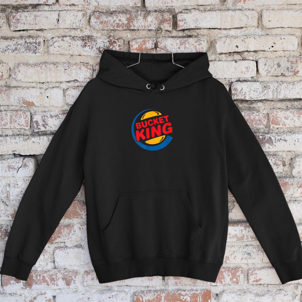 Bucket King Basketball Player Hoops Culture Funny Hoodie
