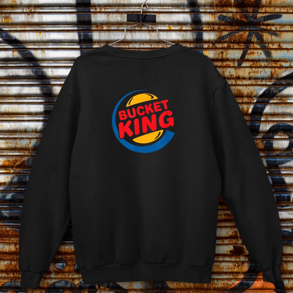 Bucket King Basketball Player Hoops Culture Funny Sweatshirt