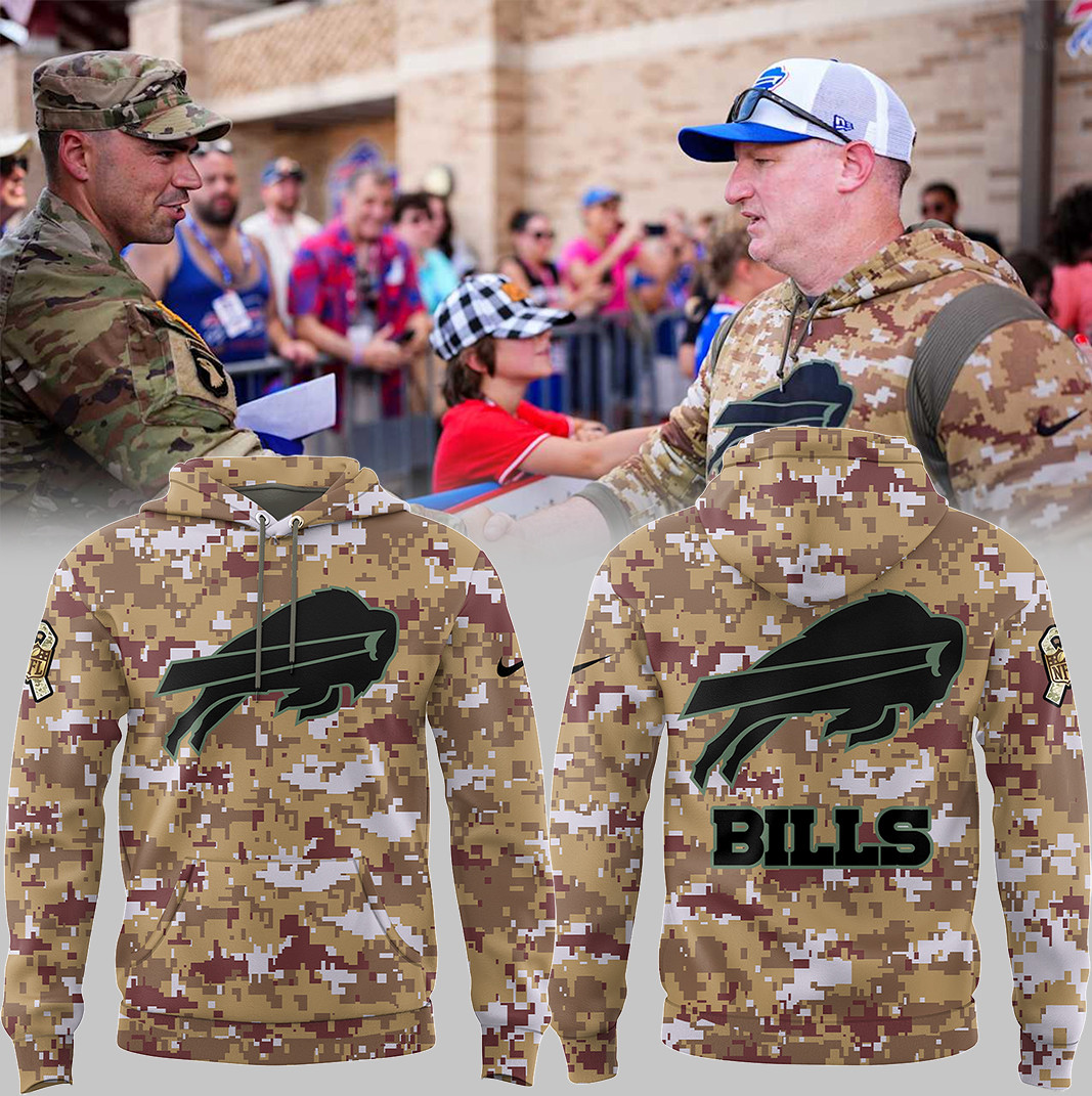 Buffalo Bills Camo Hoodie Best Gifts For Football Fans