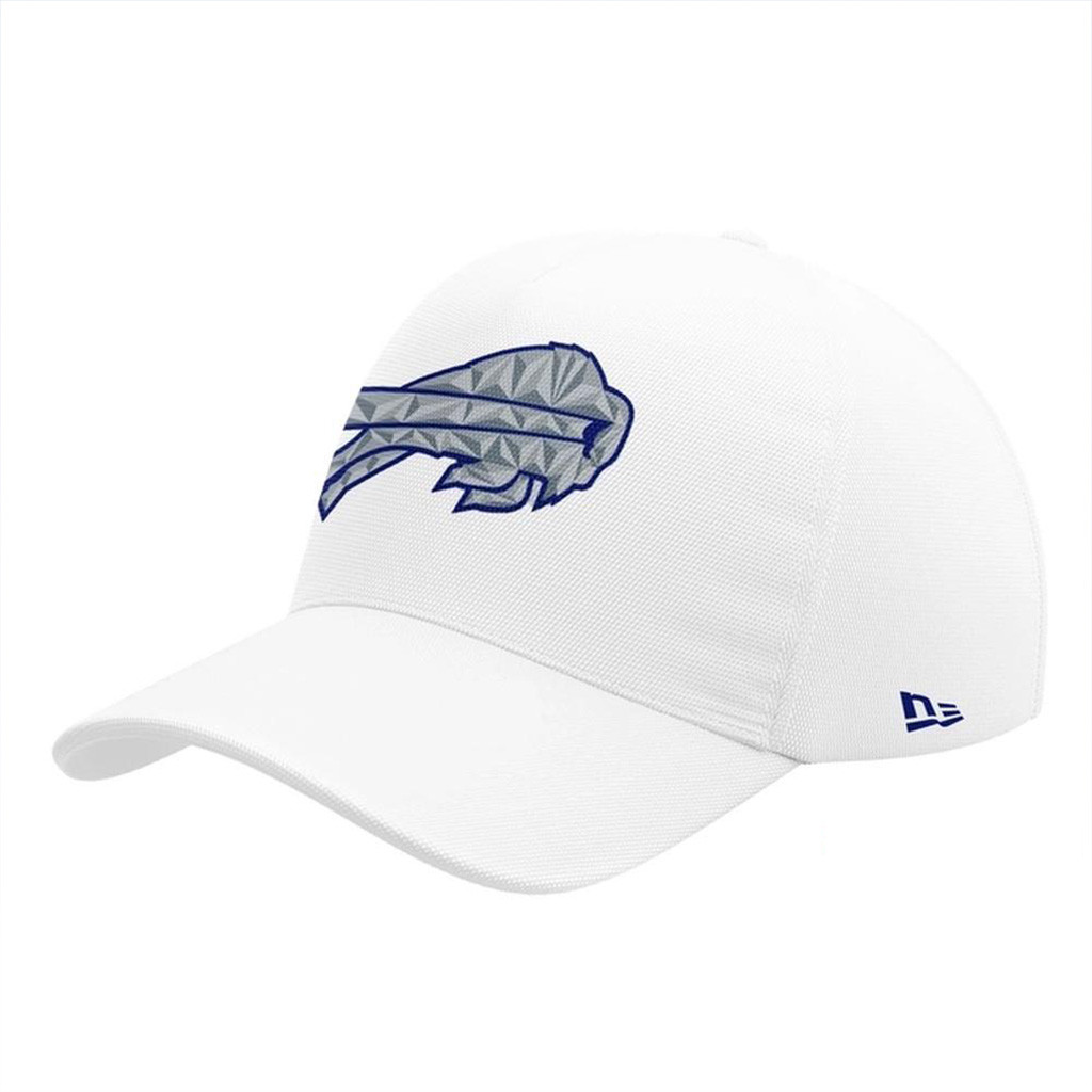 Buffalo Bills Cold Front 2025 White Hat Buffalo Bills Merch Gifts For Football Lovers