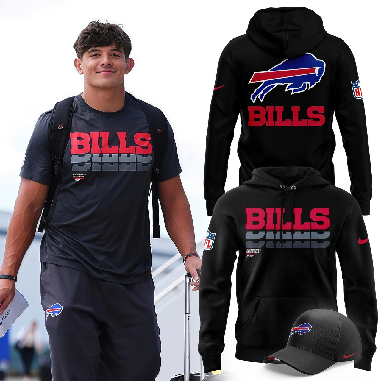 Buffalo Bills Football Bills Bills Hoodie 2025 Best Merch Gift For Sport Players