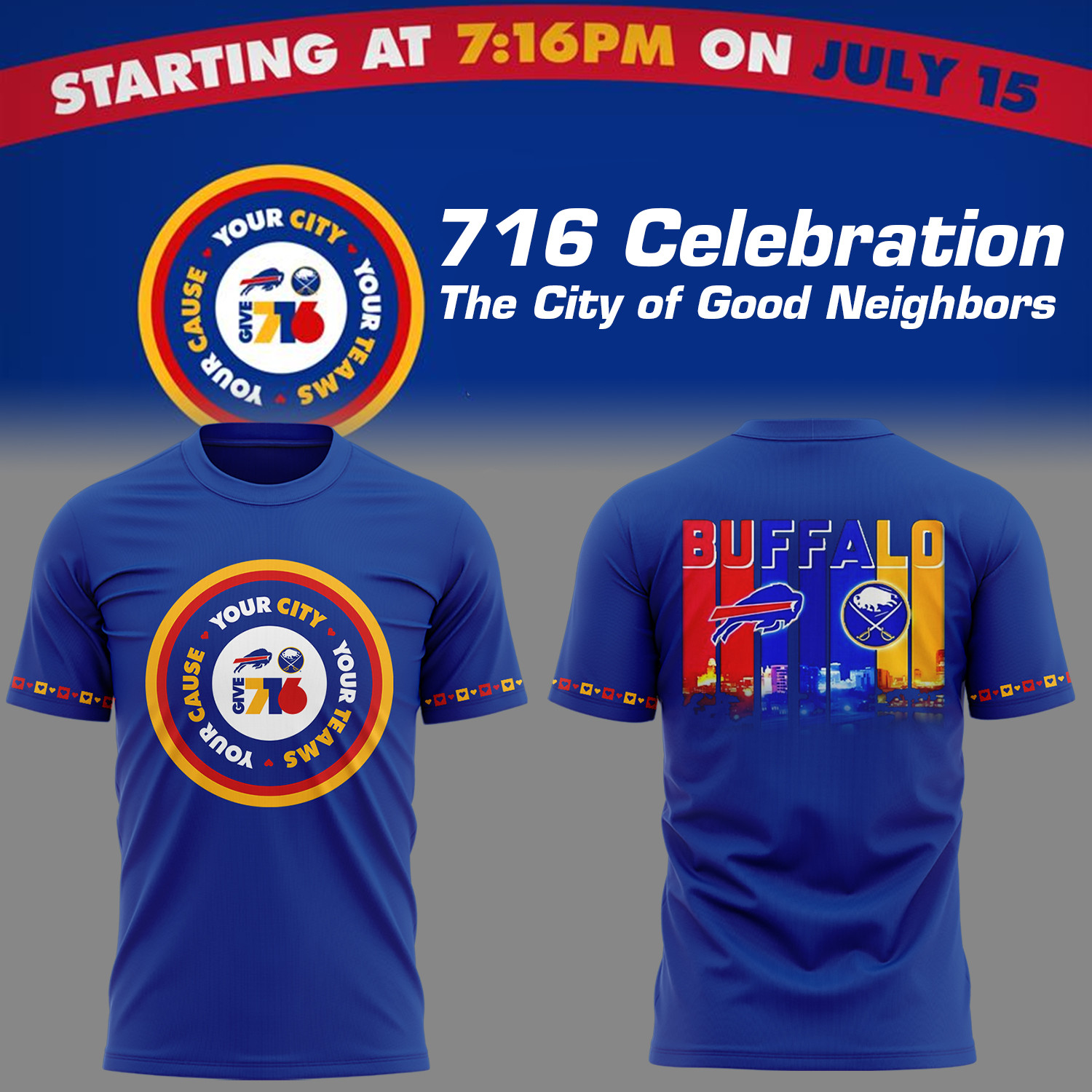Buffalo Bills Give 716 Shirt Best Gift For Football Lovers