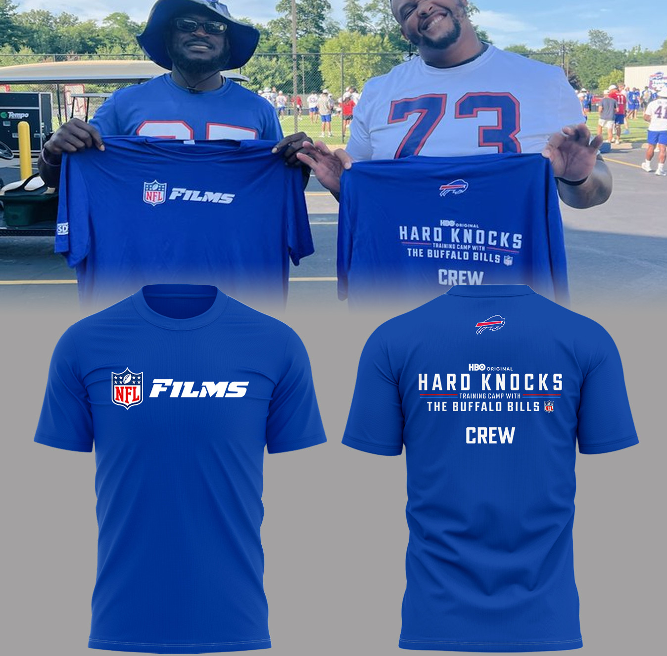 Buffalo Bills Hard Knocks T-Shirt Best Gift For Football Lovers
